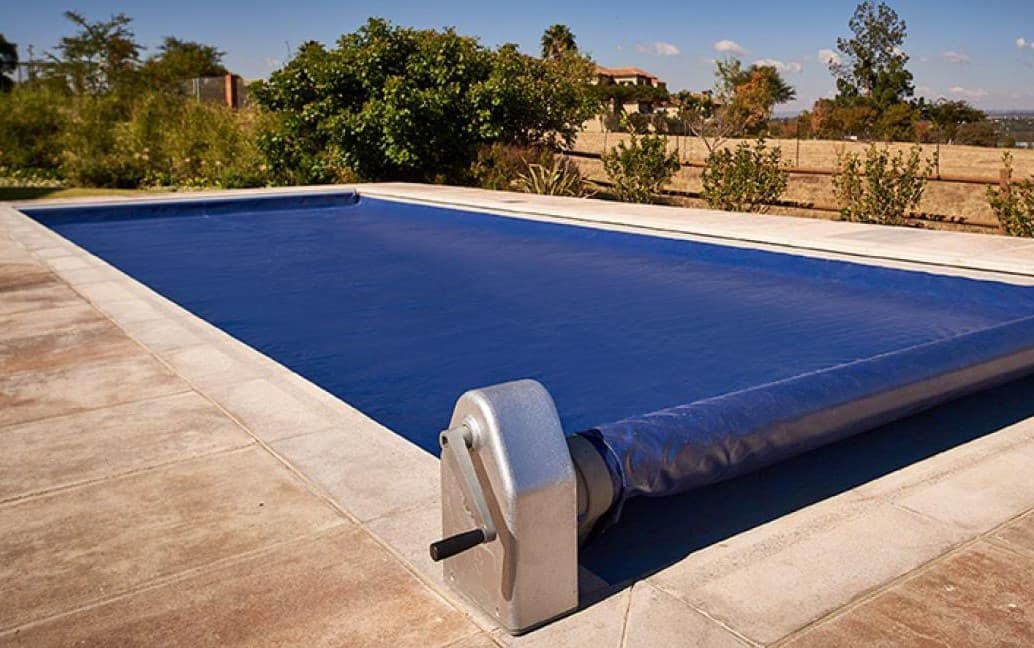 High-quality weather-resistant pool cover for protection